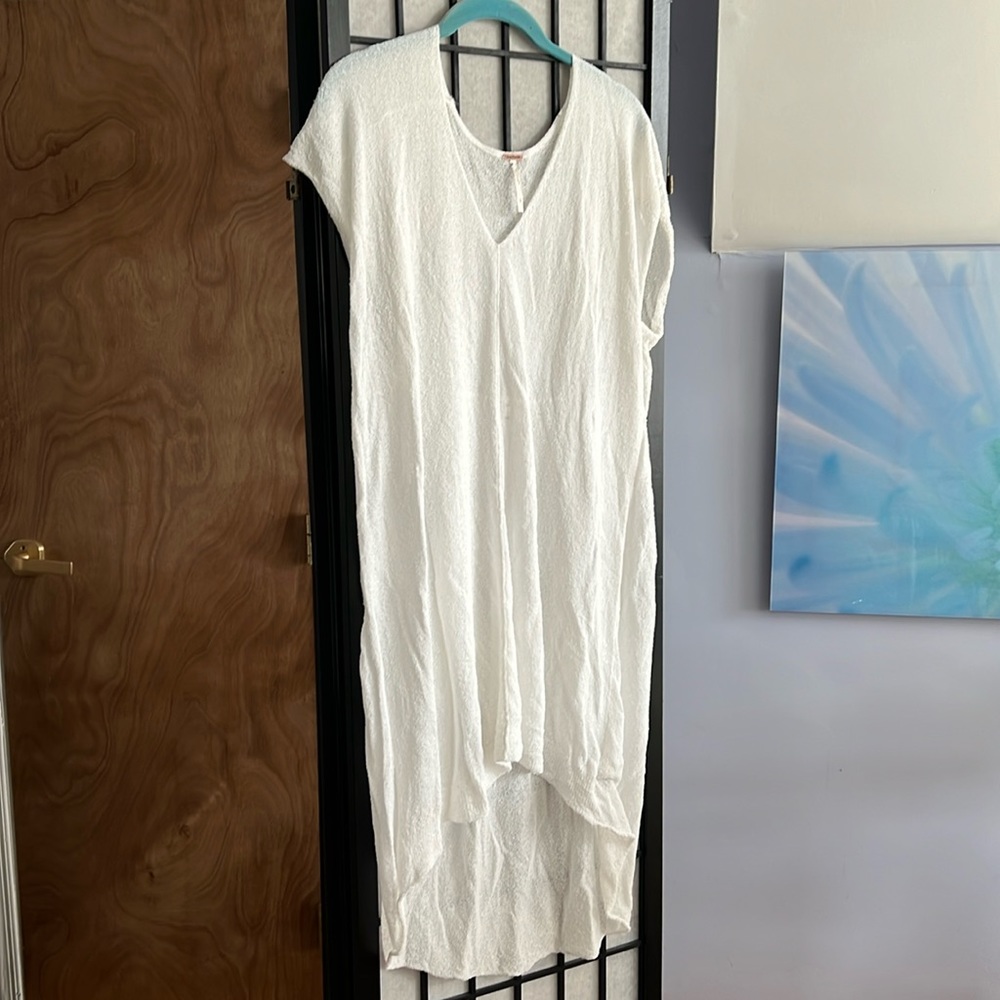 Free People White Swim Coverup